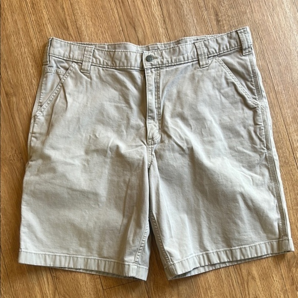 Carhartt - rugged flex relaxed fit canvas work shorts